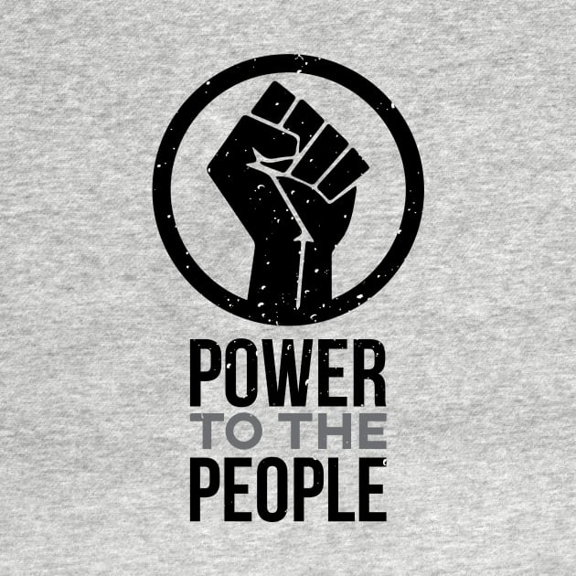 Raised Fist Power To The People Shirt by blacklives